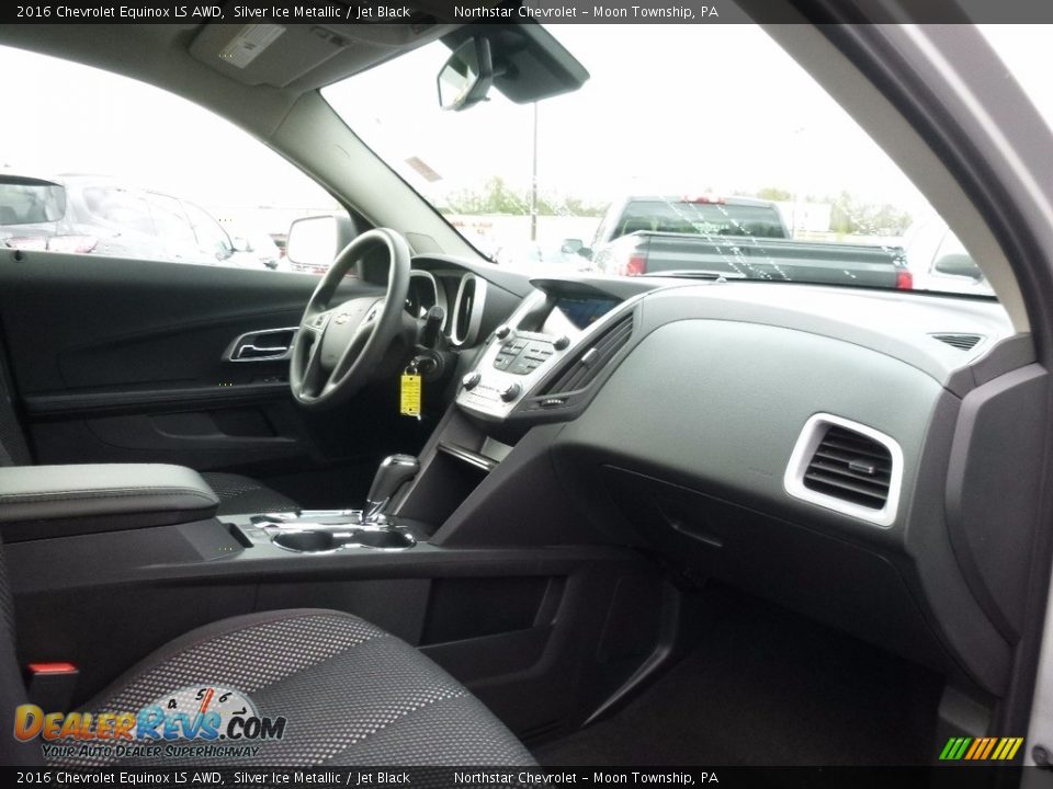 2016 Chevrolet Equinox LS AWD Silver Ice Metallic / Jet Black Photo #5