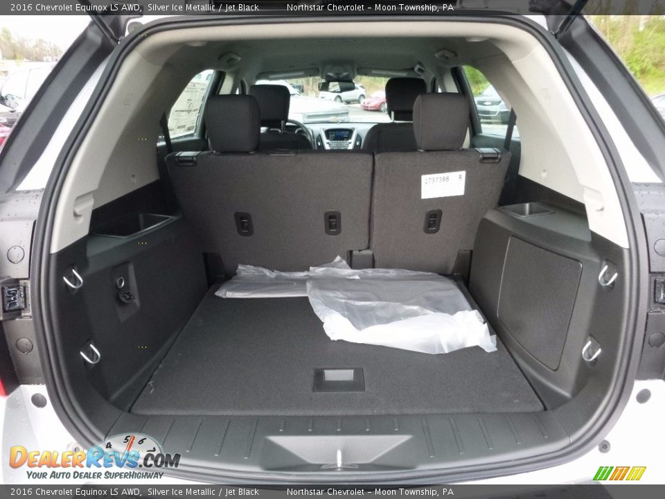2016 Chevrolet Equinox LS AWD Silver Ice Metallic / Jet Black Photo #8