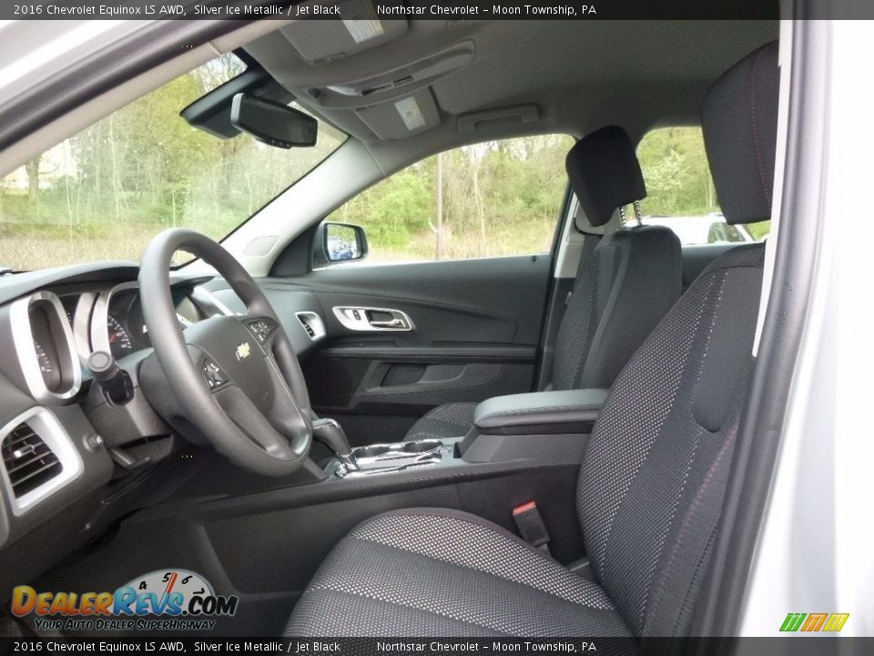 2016 Chevrolet Equinox LS AWD Silver Ice Metallic / Jet Black Photo #12