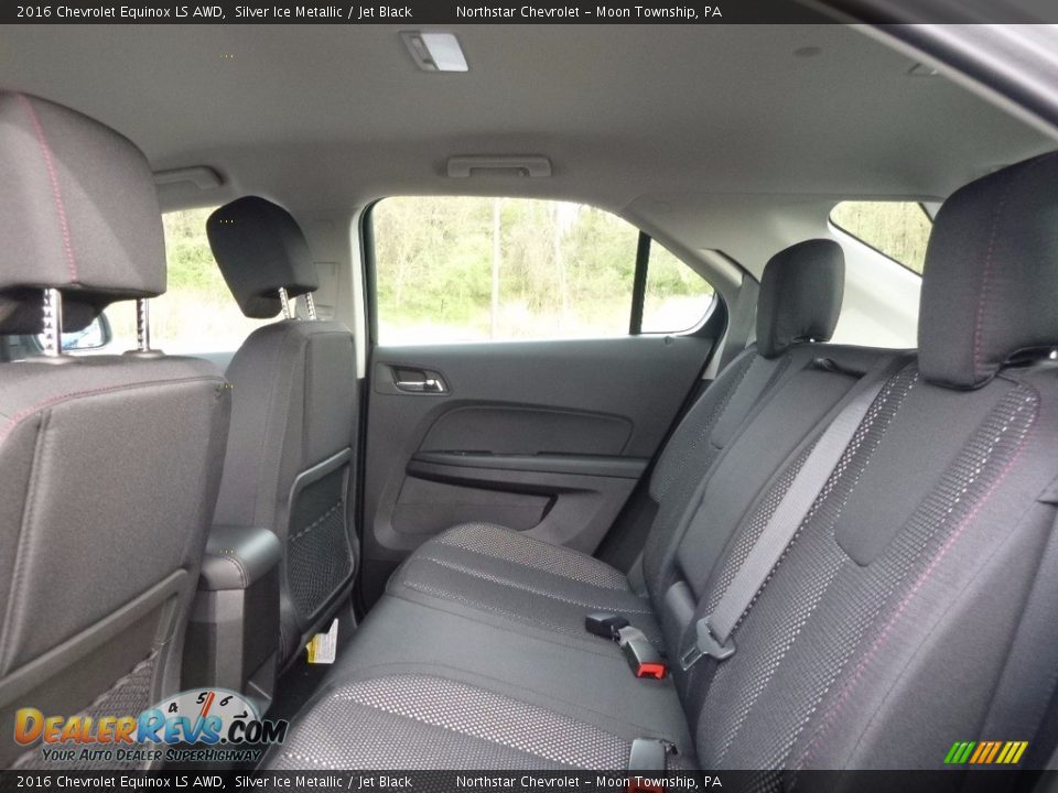 2016 Chevrolet Equinox LS AWD Silver Ice Metallic / Jet Black Photo #13