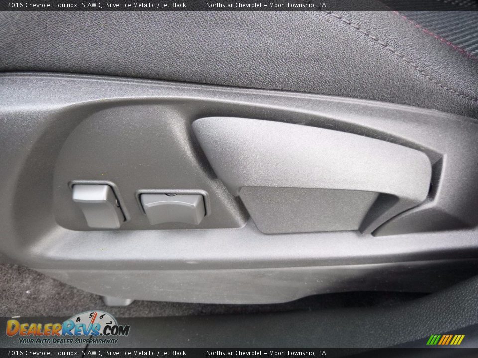 2016 Chevrolet Equinox LS AWD Silver Ice Metallic / Jet Black Photo #17
