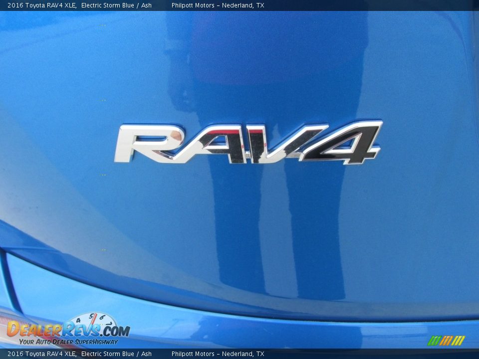 2016 Toyota RAV4 XLE Electric Storm Blue / Ash Photo #13