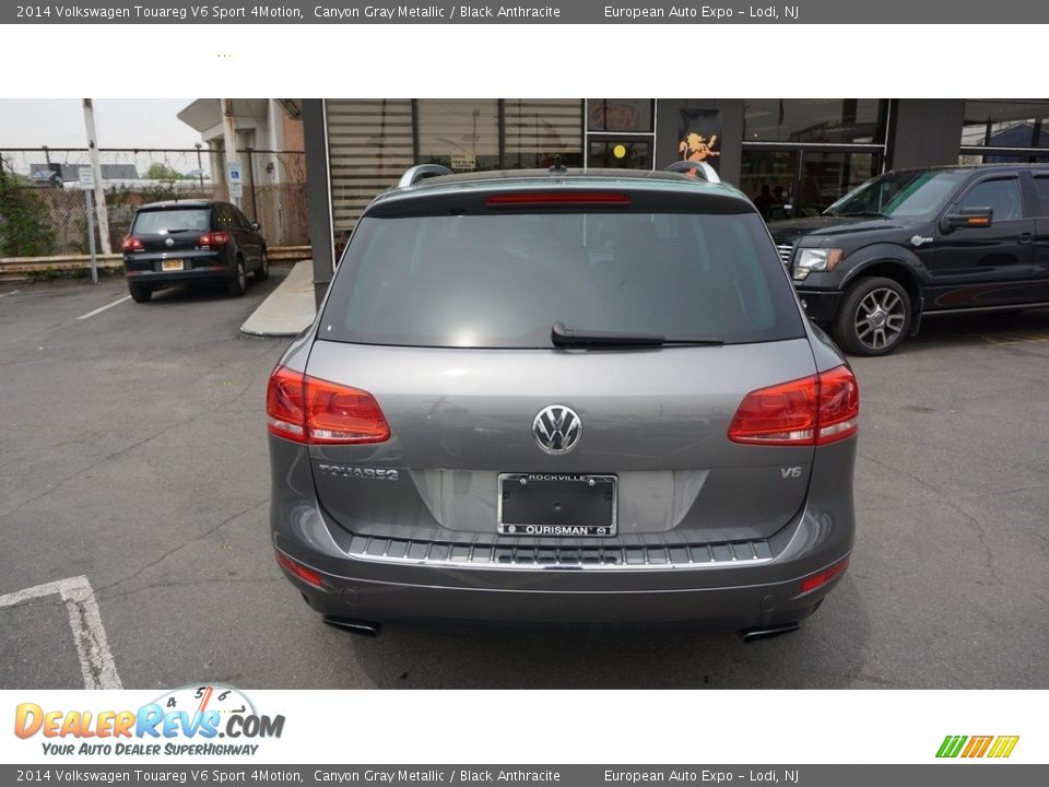 2014 Volkswagen Touareg V6 Sport 4Motion Canyon Gray Metallic / Black Anthracite Photo #7