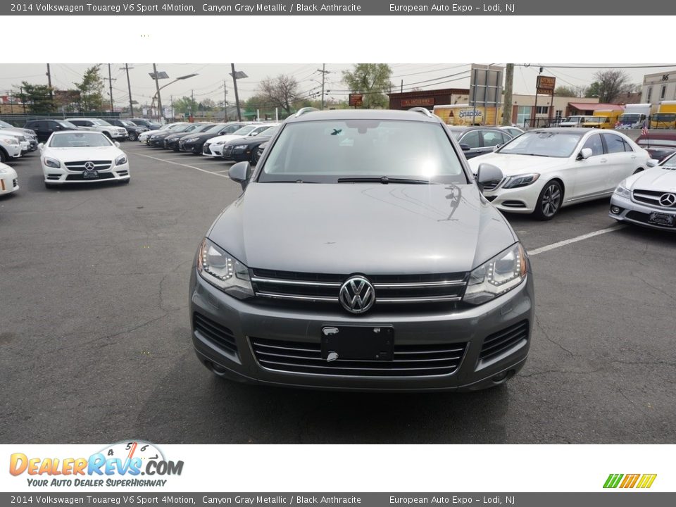 2014 Volkswagen Touareg V6 Sport 4Motion Canyon Gray Metallic / Black Anthracite Photo #8