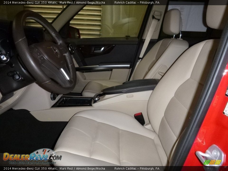 2014 Mercedes-Benz GLK 350 4Matic Mars Red / Almond Beige/Mocha Photo #5