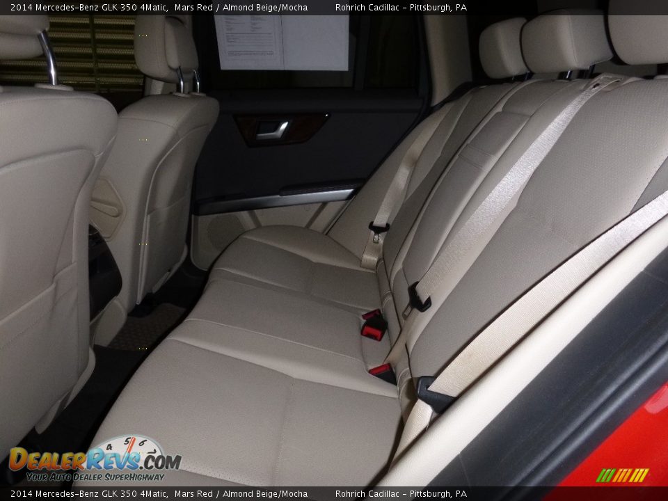 2014 Mercedes-Benz GLK 350 4Matic Mars Red / Almond Beige/Mocha Photo #6