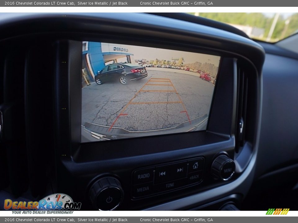 2016 Chevrolet Colorado LT Crew Cab Silver Ice Metallic / Jet Black Photo #15