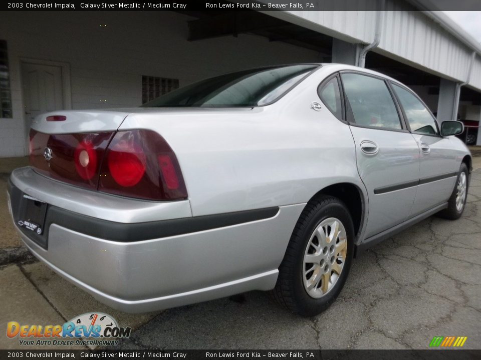 2003 Chevrolet Impala Galaxy Silver Metallic / Medium Gray Photo #4
