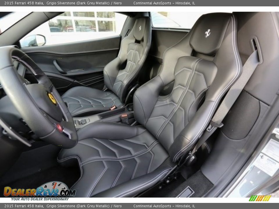 Front Seat of 2015 Ferrari 458 Italia Photo #16