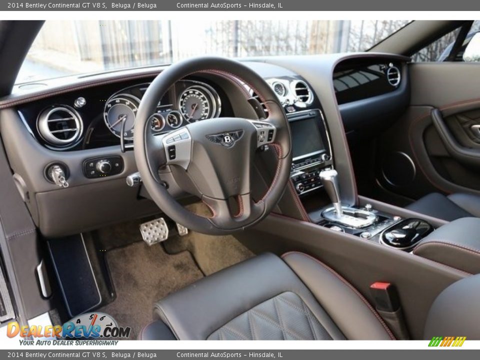 2014 Bentley Continental GT V8 S Beluga / Beluga Photo #13