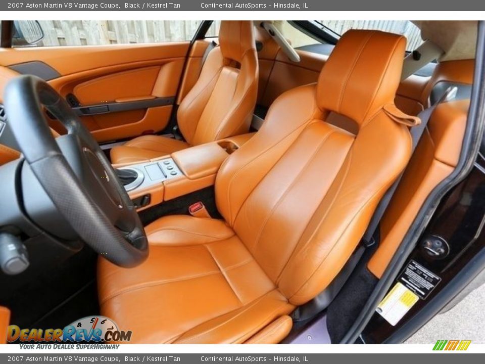 Front Seat of 2007 Aston Martin V8 Vantage Coupe Photo #13