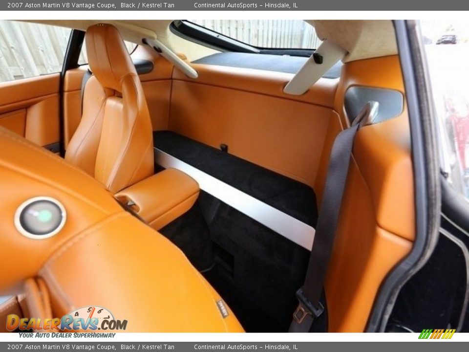 Rear Seat of 2007 Aston Martin V8 Vantage Coupe Photo #14