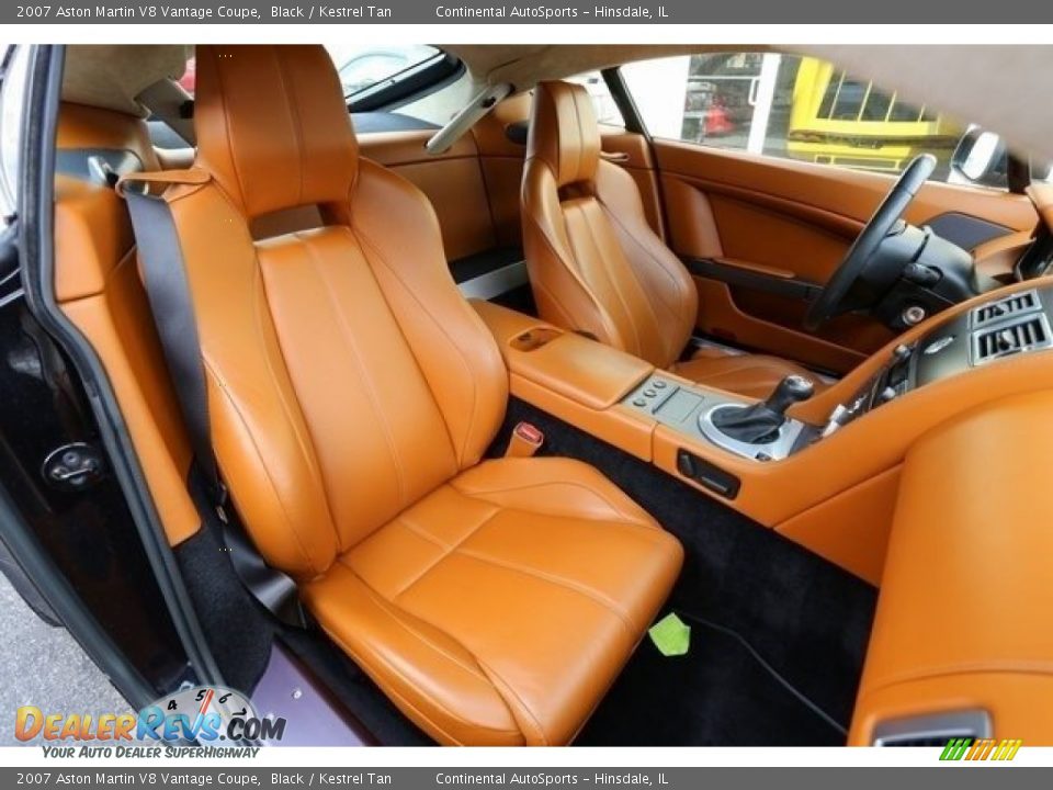 Front Seat of 2007 Aston Martin V8 Vantage Coupe Photo #17