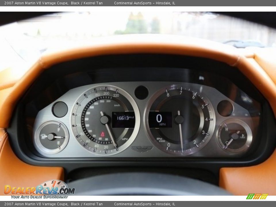 2007 Aston Martin V8 Vantage Coupe Gauges Photo #21