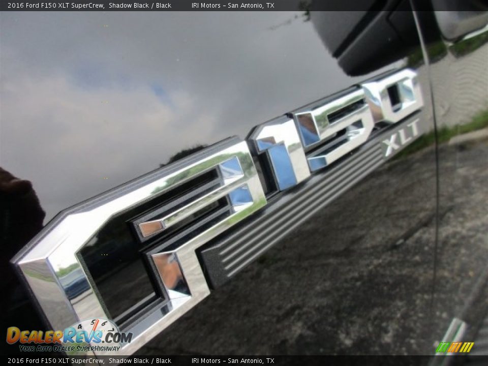 2016 Ford F150 XLT SuperCrew Shadow Black / Black Photo #3