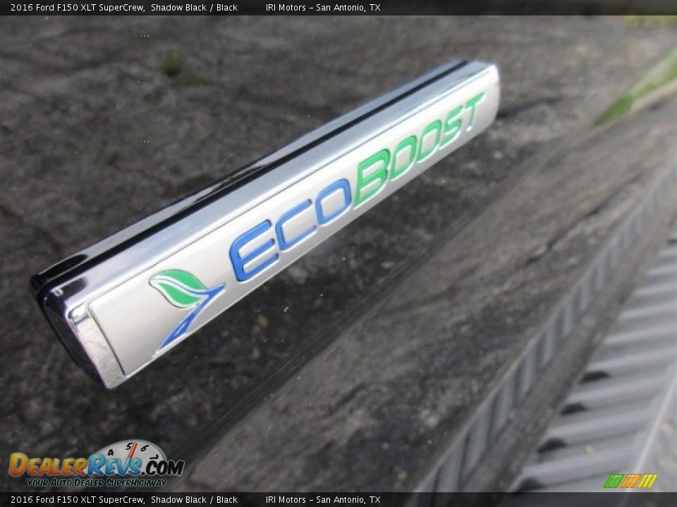 2016 Ford F150 XLT SuperCrew Shadow Black / Black Photo #4