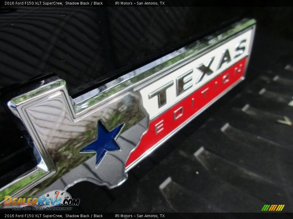 2016 Ford F150 XLT SuperCrew Shadow Black / Black Photo #7