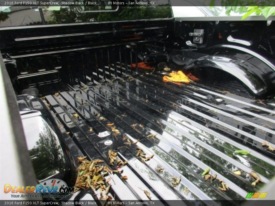 2016 Ford F150 XLT SuperCrew Shadow Black / Black Photo #8