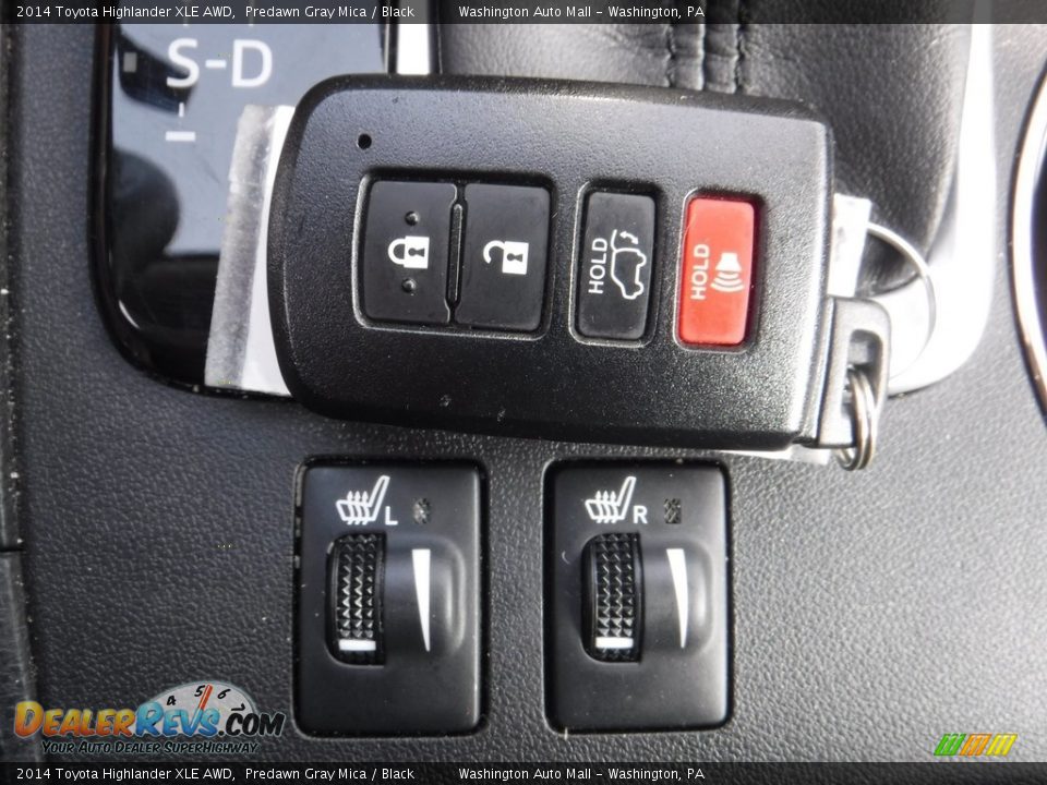 2014 Toyota Highlander XLE AWD Predawn Gray Mica / Black Photo #19