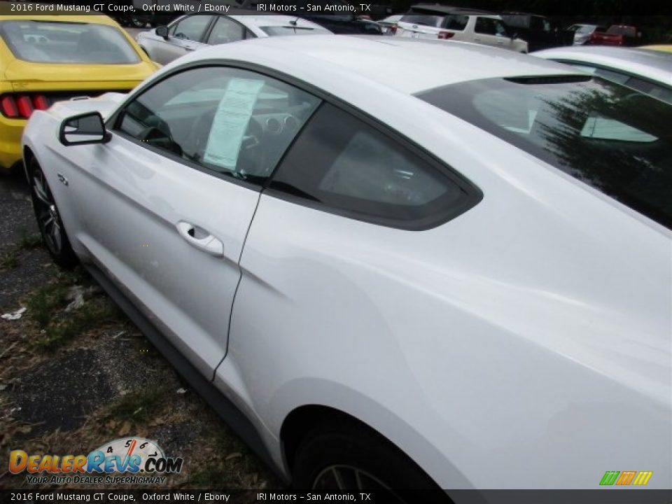 2016 Ford Mustang GT Coupe Oxford White / Ebony Photo #5