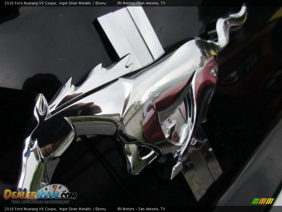 2016 Ford Mustang V6 Coupe Ingot Silver Metallic / Ebony Photo #5
