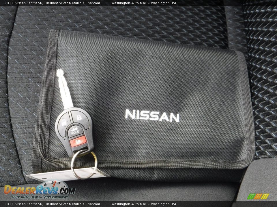 2013 Nissan Sentra SR Brilliant Silver Metallic / Charcoal Photo #18