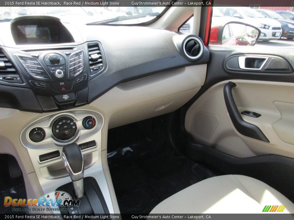 2015 Ford Fiesta SE Hatchback Race Red / Medium Light Stone Photo #15