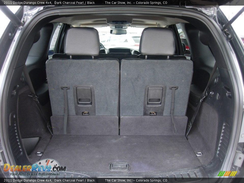 2011 Dodge Durango Crew 4x4 Dark Charcoal Pearl / Black Photo #15