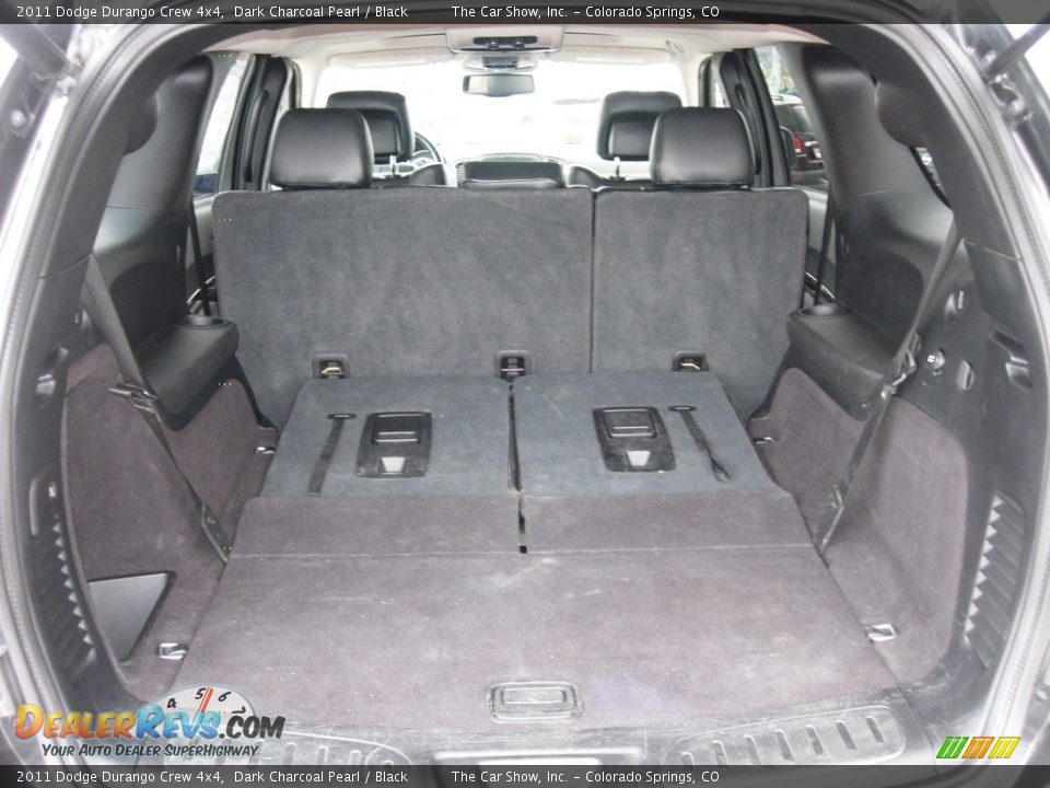 2011 Dodge Durango Crew 4x4 Dark Charcoal Pearl / Black Photo #16