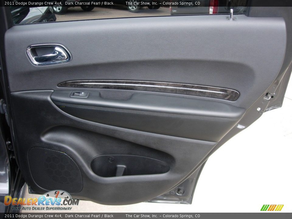 2011 Dodge Durango Crew 4x4 Dark Charcoal Pearl / Black Photo #19