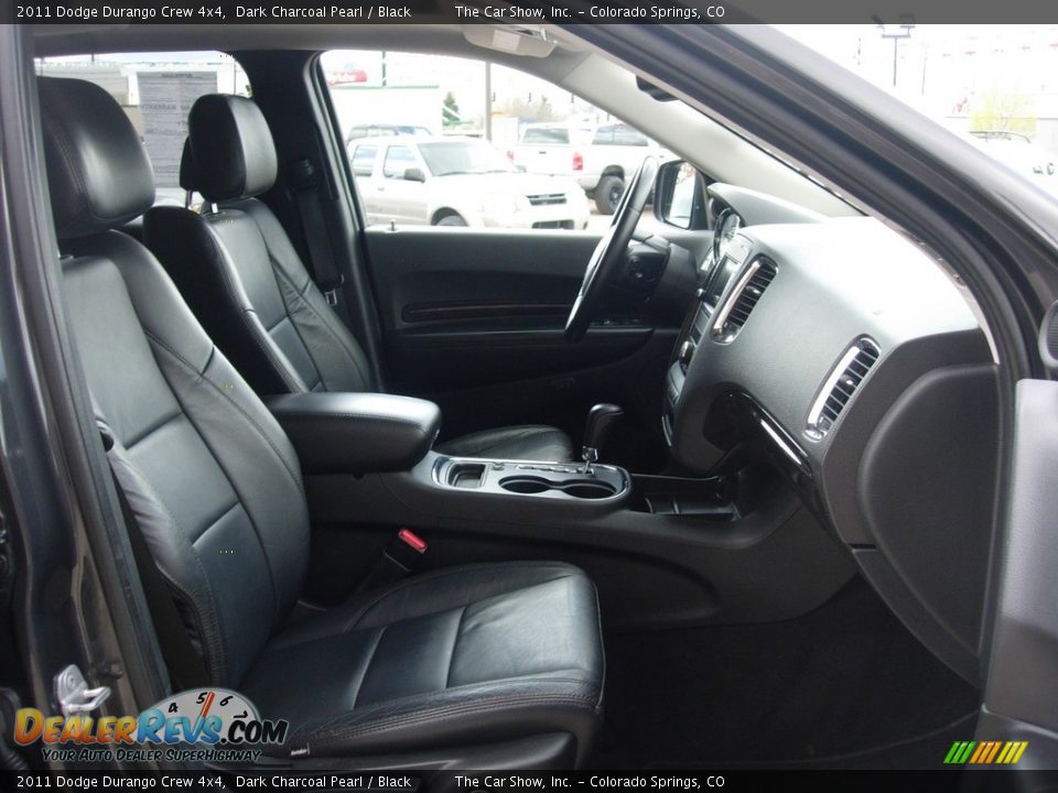 2011 Dodge Durango Crew 4x4 Dark Charcoal Pearl / Black Photo #20