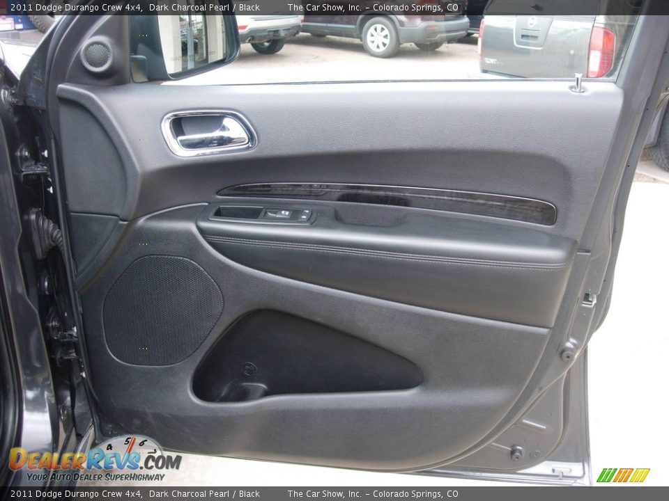 2011 Dodge Durango Crew 4x4 Dark Charcoal Pearl / Black Photo #21