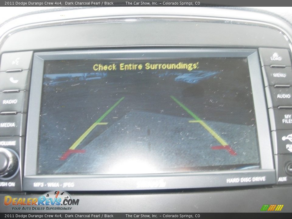2011 Dodge Durango Crew 4x4 Dark Charcoal Pearl / Black Photo #24