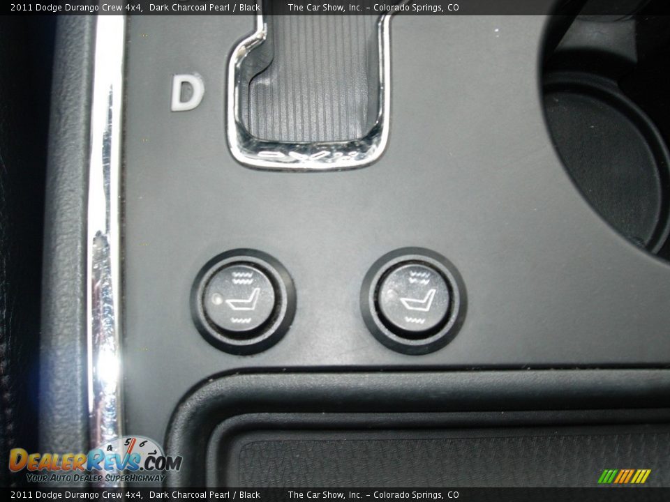 2011 Dodge Durango Crew 4x4 Dark Charcoal Pearl / Black Photo #25