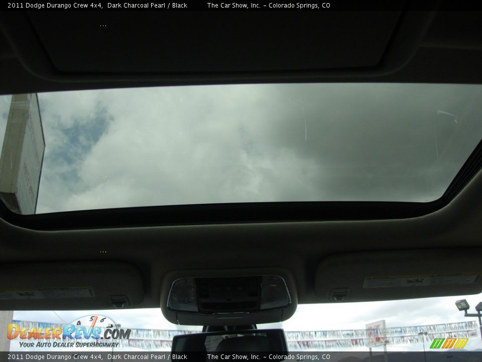 2011 Dodge Durango Crew 4x4 Dark Charcoal Pearl / Black Photo #30