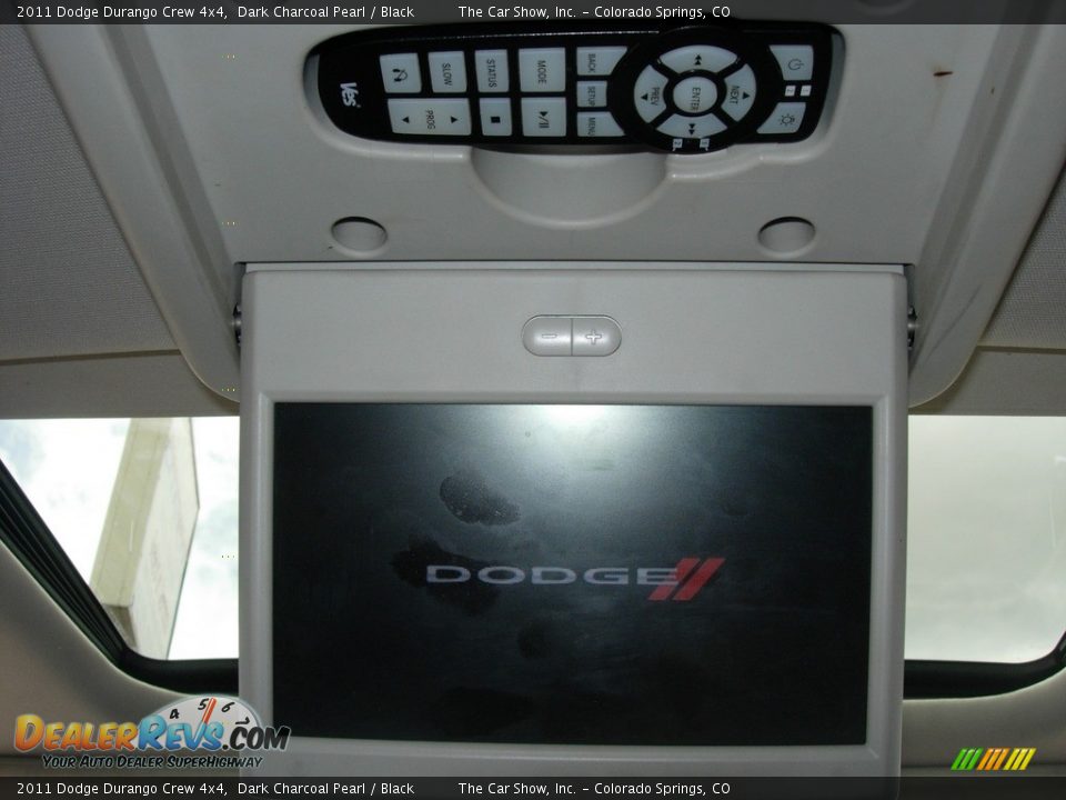 2011 Dodge Durango Crew 4x4 Dark Charcoal Pearl / Black Photo #31