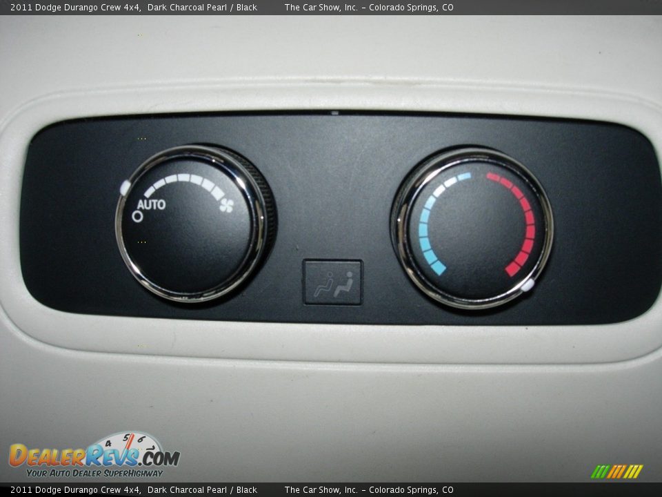 2011 Dodge Durango Crew 4x4 Dark Charcoal Pearl / Black Photo #32
