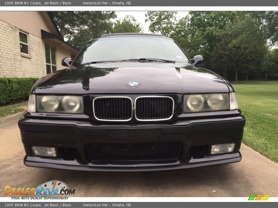 1995 BMW M3 Coupe Jet Black / Black Photo #2