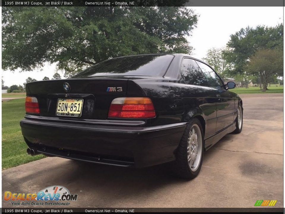 1995 BMW M3 Coupe Jet Black / Black Photo #3