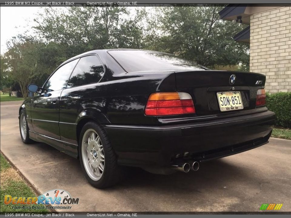 1995 BMW M3 Coupe Jet Black / Black Photo #4