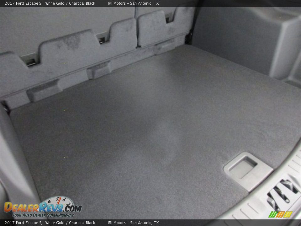 2017 Ford Escape S White Gold / Charcoal Black Photo #25