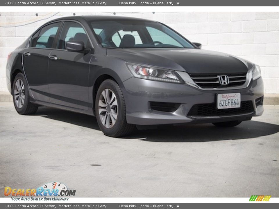 2013 Honda Accord LX Sedan Modern Steel Metallic / Gray Photo #1