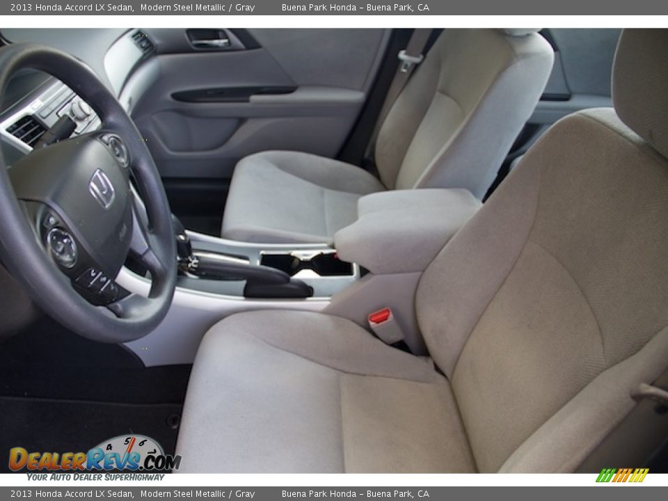 2013 Honda Accord LX Sedan Modern Steel Metallic / Gray Photo #3