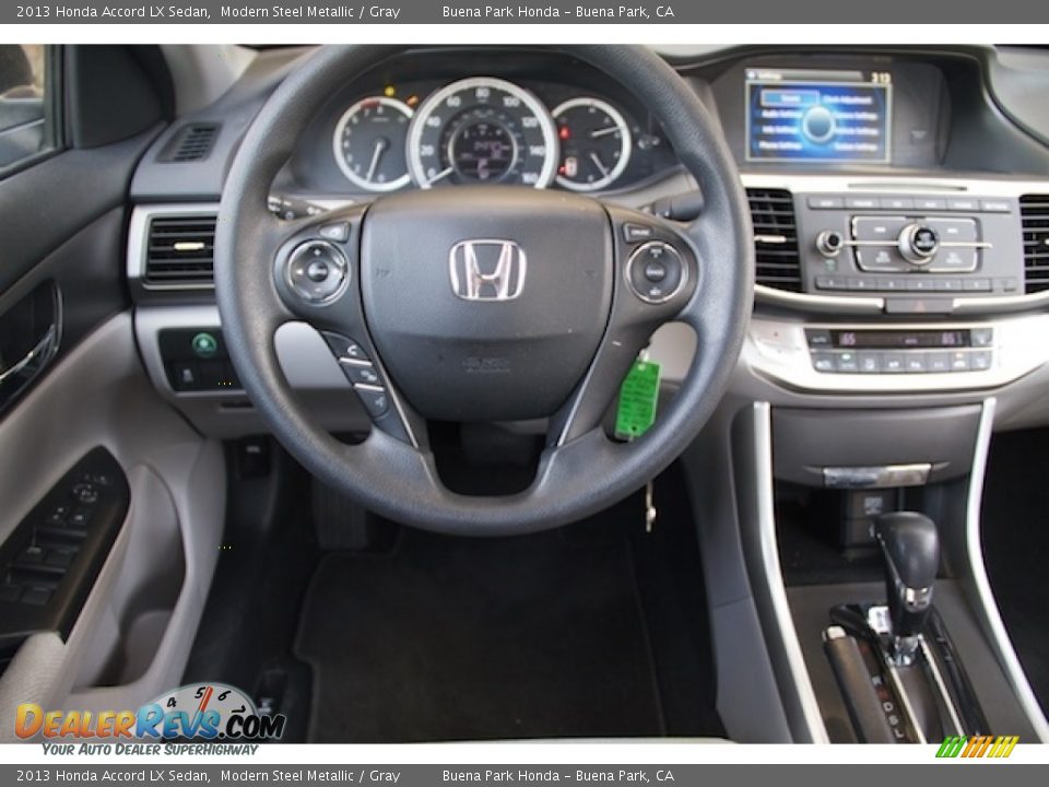 2013 Honda Accord LX Sedan Modern Steel Metallic / Gray Photo #5