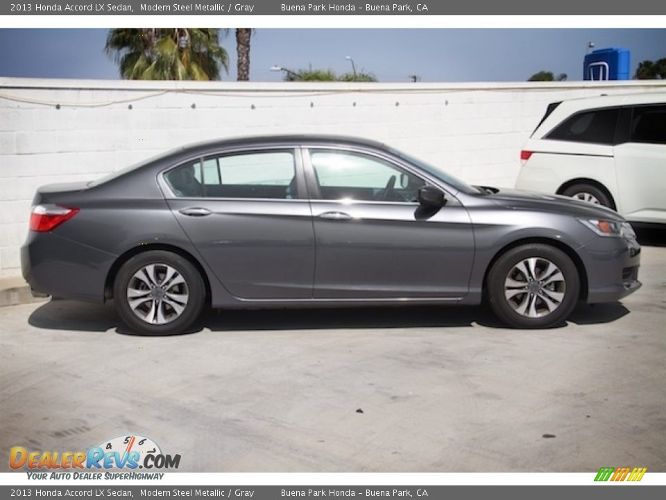 2013 Honda Accord LX Sedan Modern Steel Metallic / Gray Photo #10