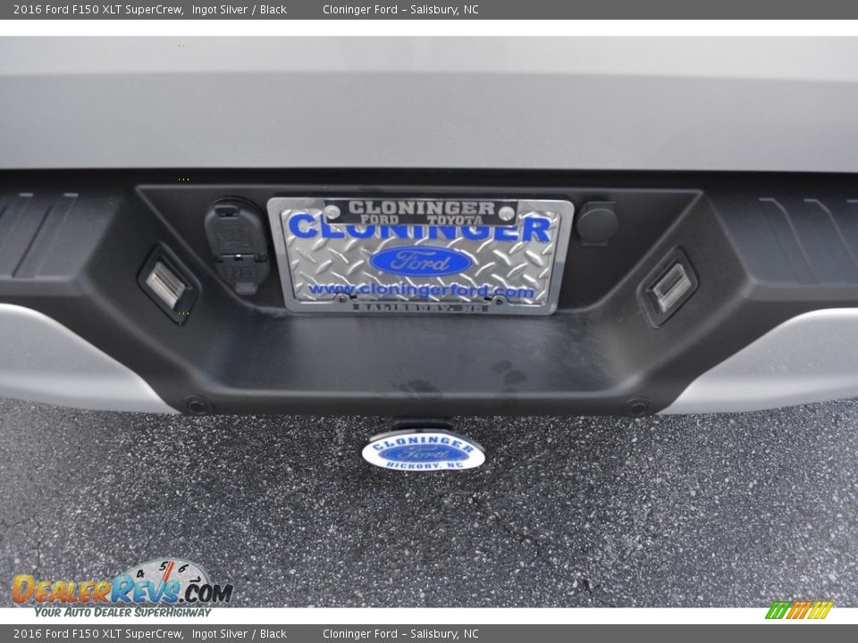 2016 Ford F150 XLT SuperCrew Ingot Silver / Black Photo #5
