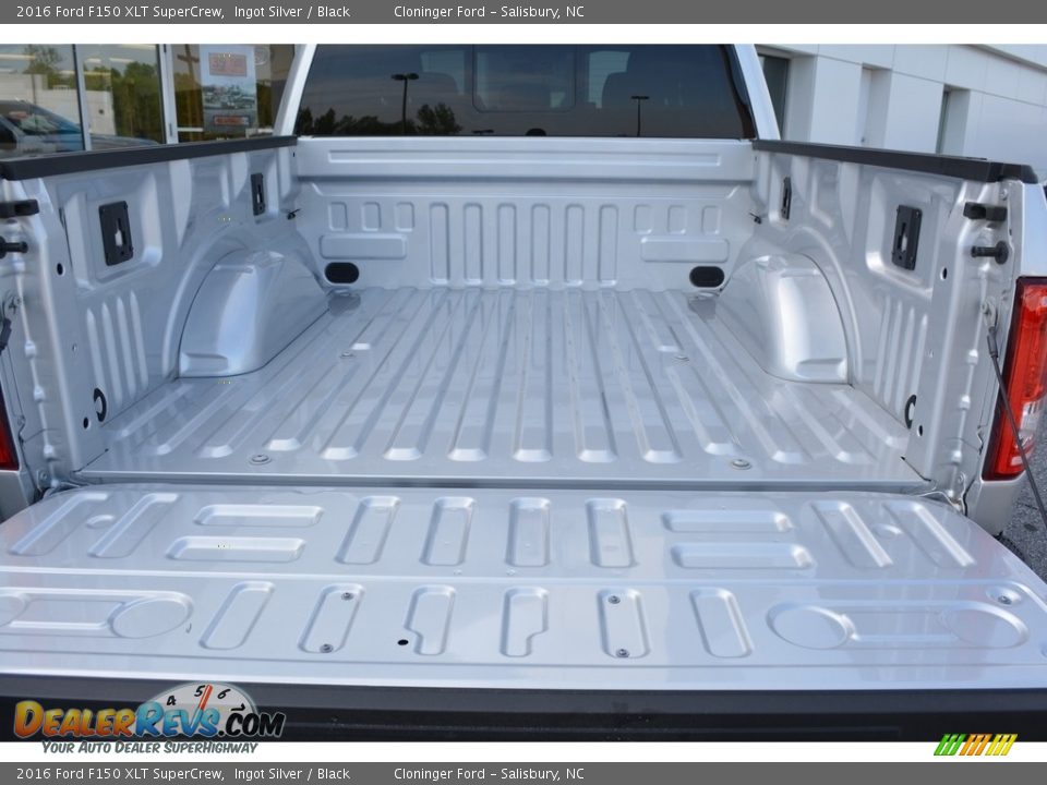 2016 Ford F150 XLT SuperCrew Ingot Silver / Black Photo #6