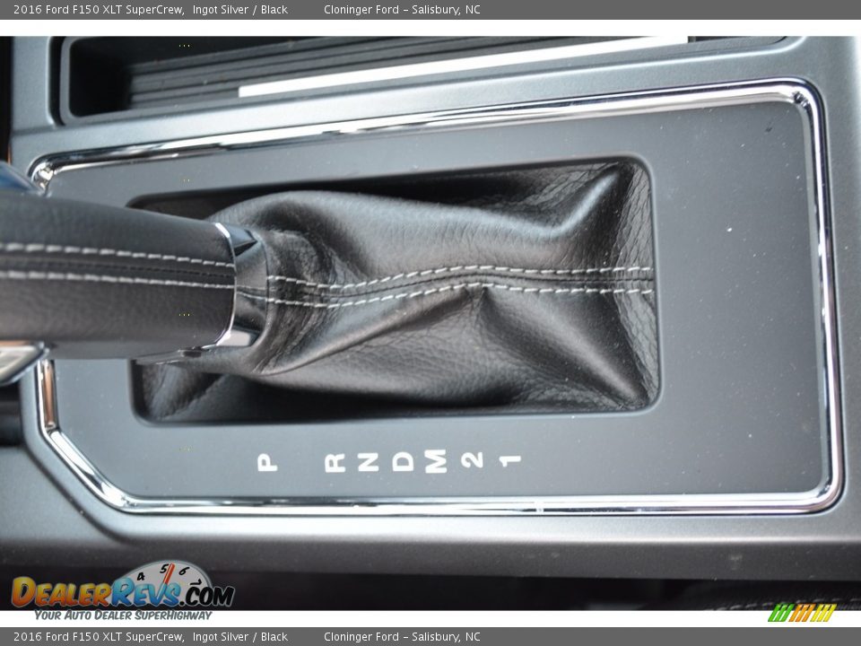 2016 Ford F150 XLT SuperCrew Ingot Silver / Black Photo #17