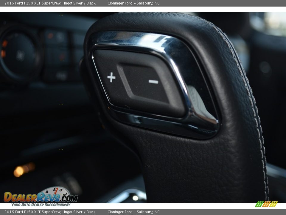 2016 Ford F150 XLT SuperCrew Ingot Silver / Black Photo #18