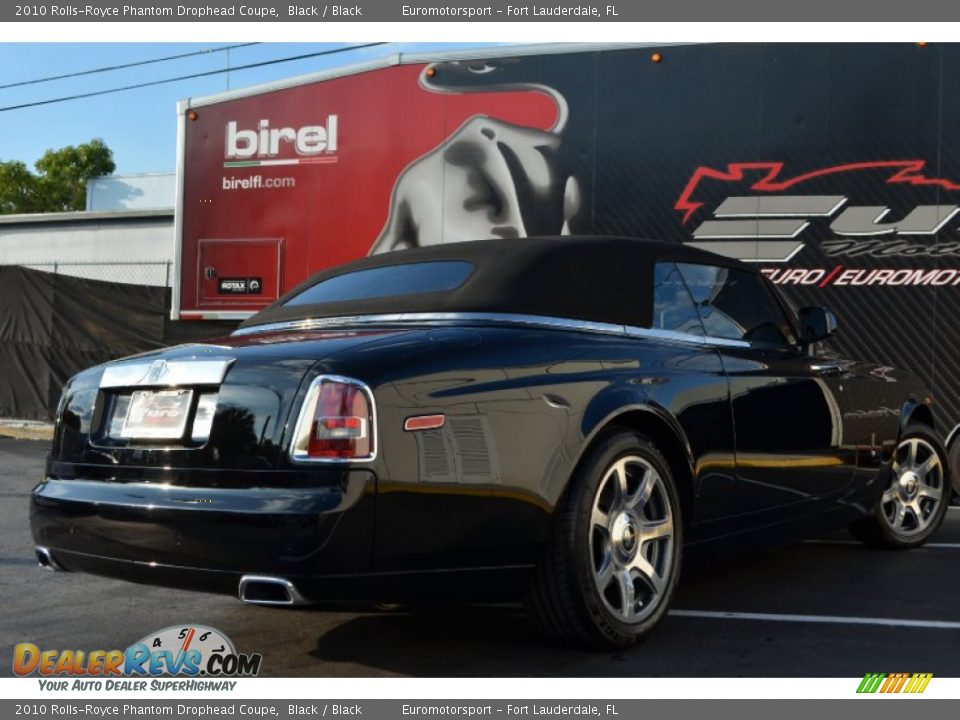 2010 Rolls-Royce Phantom Drophead Coupe Black / Black Photo #22